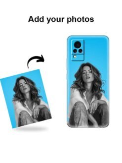 custom photo printed indian black soft cover for vivo V21 5G