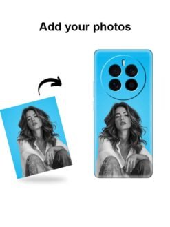 custom photo printed transparent soft cover for realme 12 pro plus (5G)