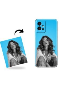 custom photo printed transparent soft cover for IQOO Z6 (5G)