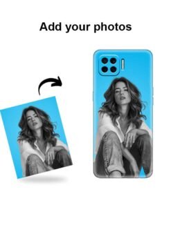 custom photo printed transparent soft cover for oppo F17 Pro