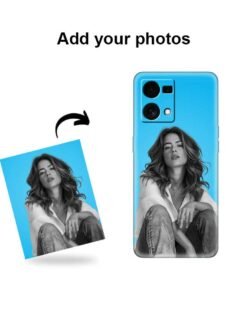 custom photo printed transparent soft cover for oppo F21 Pro (4G)