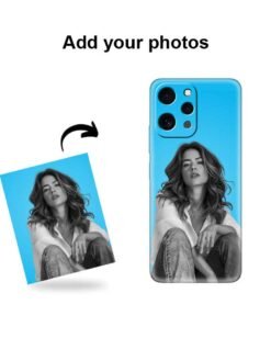custom photo printed transparent soft cover for xiaomi redmi 12 (4G)