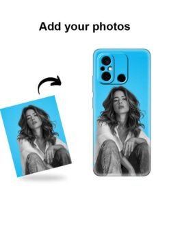 custom photo printed transparent soft cover for xiaomi redmi 12C