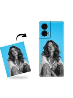 custom photo printed transparent soft cover for motorola moto edge 50 fusion (5G)