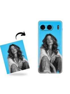 custom photo printed transparent soft cover for oneplus nord 4