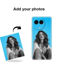 custom photo printed transparent soft cover for realme narzo 60X (5G)