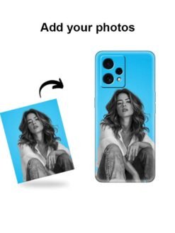 custom photo printed transparent soft cover for realme 9 pro (5G)