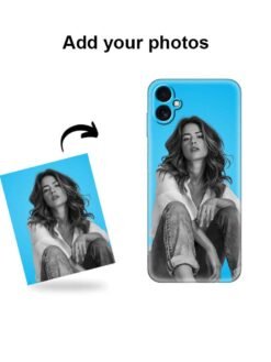 custom photo printed transparent soft cover for samsung A04E