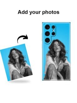 custom photo printed transparent soft cover for samsung S24 Ultra