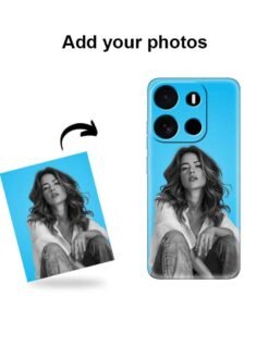 custom photo printed transparent soft cover for tecno pop 7 pro
