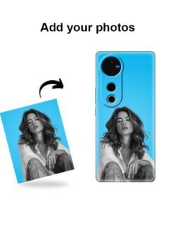 custom photo printed transparent soft cover for vivo T3 ULTRA