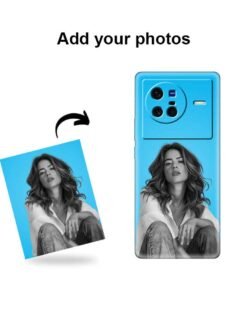 custom photo printed transparent soft cover for vivo X80