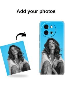 custom photo printed transparent soft cover for vivo Y58 5G