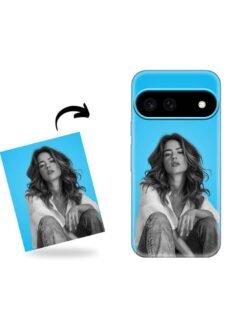 custom photo printed transparent soft cover for google pixel 9