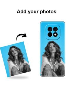custom photo printed transparent soft cover for realme C63 (5G)