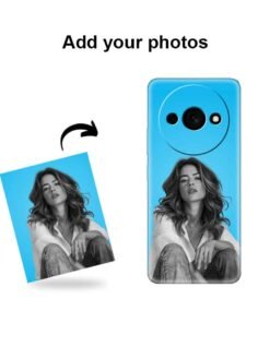 custom photo printed transparent soft cover for Xiaomi Redmi A3 (2024)