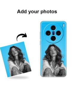 custom photo printed transparent soft cover for vivo X200 (5G)