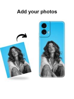 custom photo printed soft silicone case for motorola moto G45 (5G)
