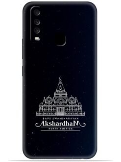 Akshardham design Soft Silicone Mobile Case for Vivo Y17