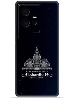 Akshardham design Soft Silicone Mobile Case for Iqoo 11 (5G)
