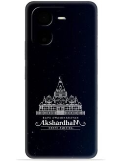 Akshardham design Soft Silicone Mobile Case for Iqoo Z9X (5G)