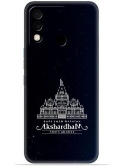 Akshardham design Soft Silicone Mobile Case for Tecno Spark 8
