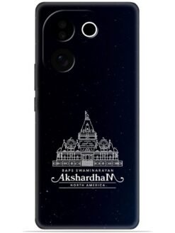 Akshardham design Soft Silicone Mobile Case for Vivo T3 Pro (5G)