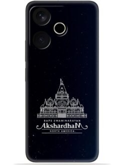 Akshardham design Soft Silicone Mobile Case for Xiaomi Redmi 13 (5G)