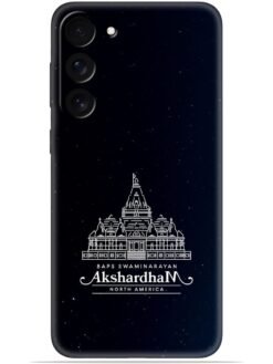Akshardham design Soft Silicone Mobile Case for Samsung Galaxy S23 Plus (5G)