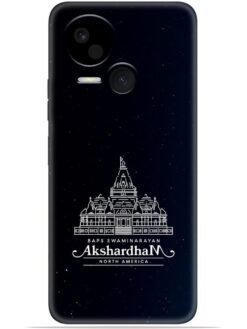 Akshardham design Soft Silicone Mobile Case for Tecno Spark 10 (5G)