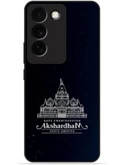 Akshardham design Glossy Metal TPU Phone Cover for Vivo Y200E (5G)