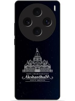 Akshardham design Glossy Metal TPU Phone Cover for Vivo X100 (5G)