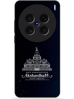 Akshardham design Glossy Metal TPU Phone Cover for Vivo X200 (5G)