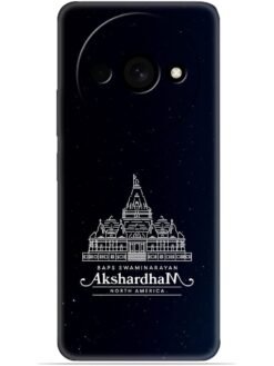 Akshardham design Soft Mobile Cover for Poco C61