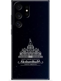 Akshardham design Soft Mobile Cover for Samsung Galaxy S23 Ultra