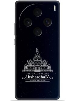 Akshardham design Soft Mobile Cover for Vivo X100 (5G)