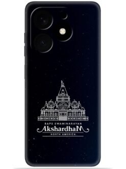Akshardham design Soft Mobile Cover for Tecno Pop 8