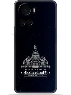 Akshardham design Soft Mobile Cover for Oneplus 10R (5G)