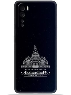 Akshardham design Soft Mobile Cover for Oneplus Nord