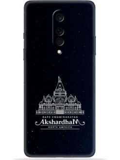 Akshardham design Soft Mobile Cover for Oneplus 8