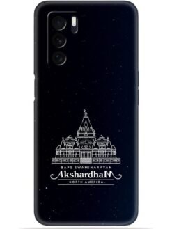 Akshardham design Soft Mobile Cover for Oppo A16