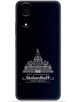 Akshardham design Soft Mobile Cover for Oppo A38