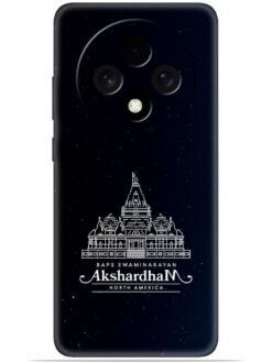 Akshardham design Soft Mobile Cover for Oppo F27 (5G)