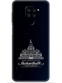 Akshardham design Soft Mobile Cover for Xiaomi Redmi Note 9