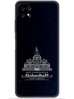 Akshardham design Soft Mobile Cover for Samsung Galaxy A22 (5G)