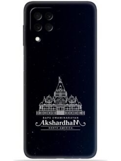 Akshardham design Soft Mobile Cover for Samsung Galaxy M32 (4G)