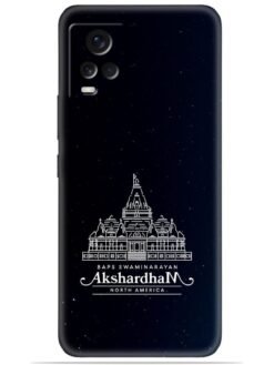Akshardham design Soft Mobile Cover for Vivo V20 Pro