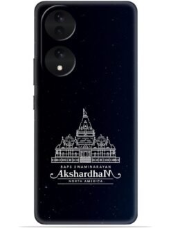 Akshardham design Soft Mobile Cover for Vivo Y100 (5G)/Y100A (5G)