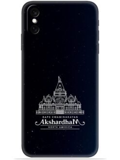 Akshardham design Soft Mobile Cover for Apple Iphone Xs Max