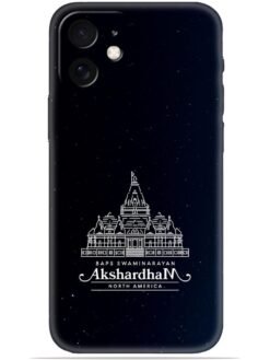 Akshardham design Soft Mobile Cover for Apple Iphone 12